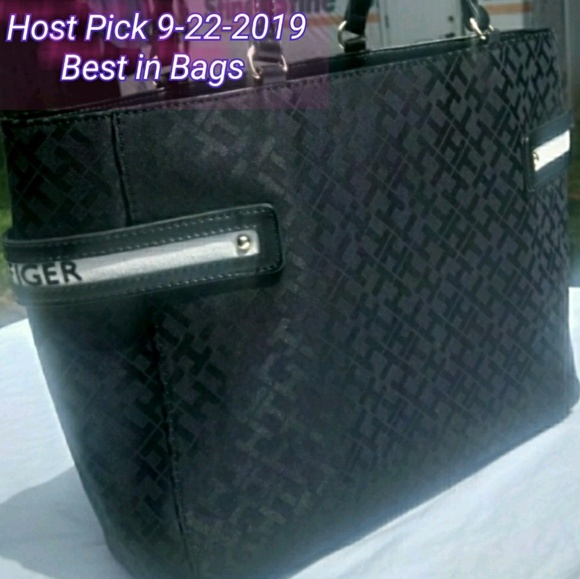 Tommy Hilfiger Handbags - Tommy Hilfiger Signature Monogram Medium Tote Bag